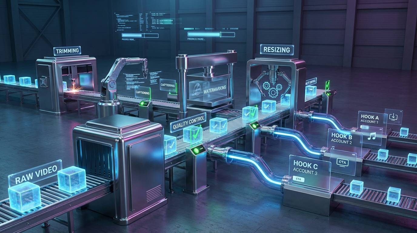 Voice Control automation showing audio commands triggering device gestures