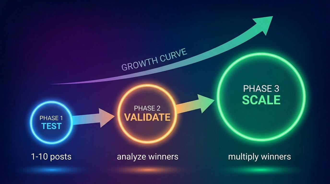 Campaign scaling phases diagram