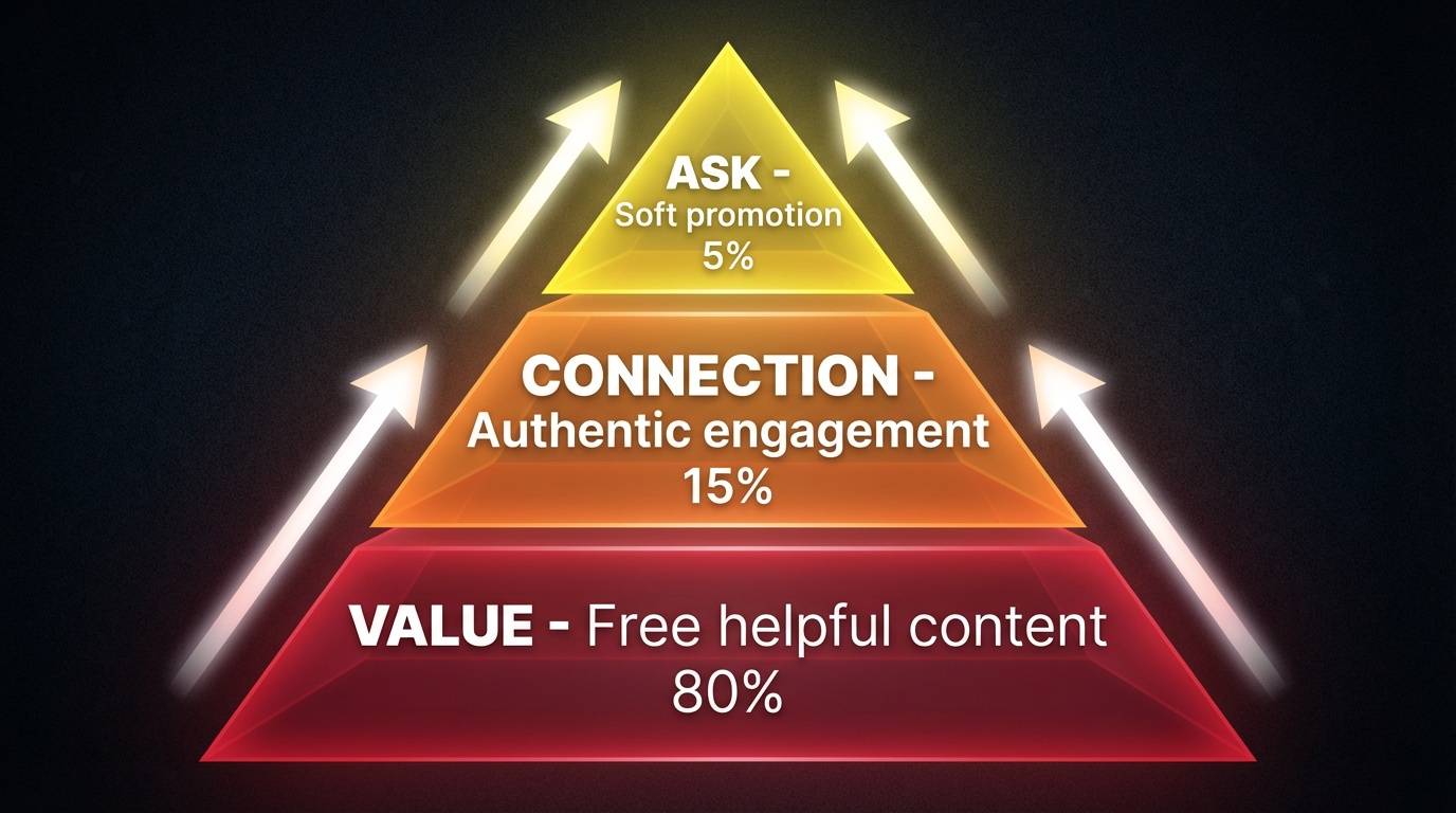 Trust building pyramid